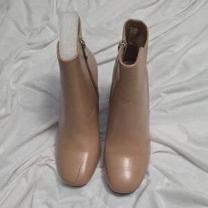 MIA Classic Beige Ankle Booties